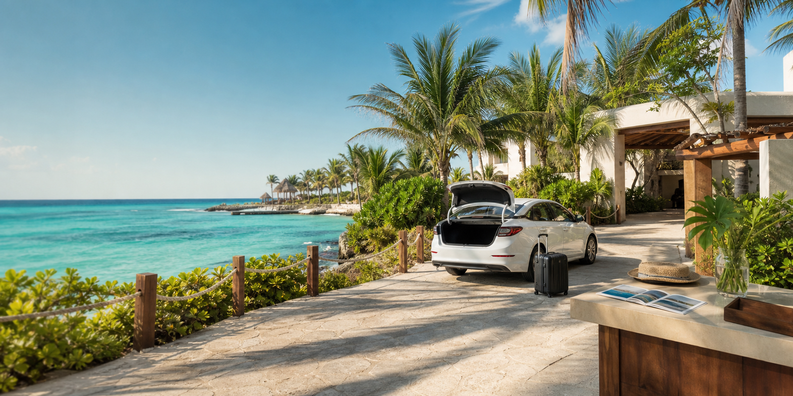 Concepto visual de concierge en Riviera Maya